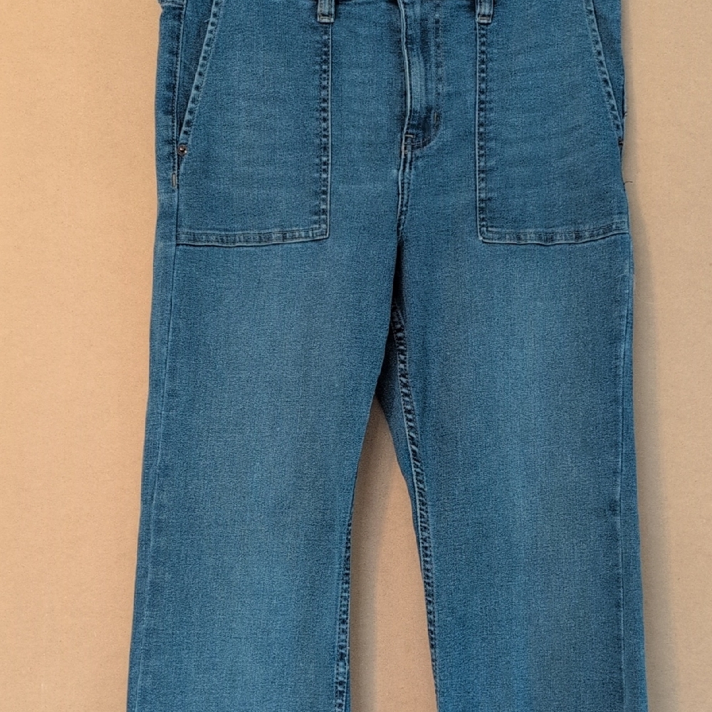 Calvin Klein Collection Women's Blue Boot Cut Jeans